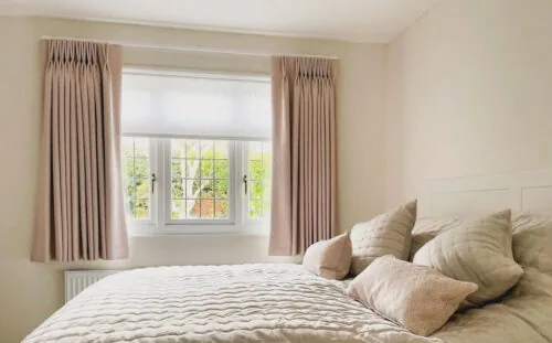 Double Pinch Pleat handmade curtains
