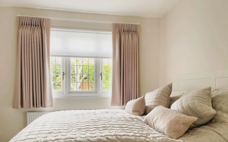 Double Pinch Pleat handmade curtains