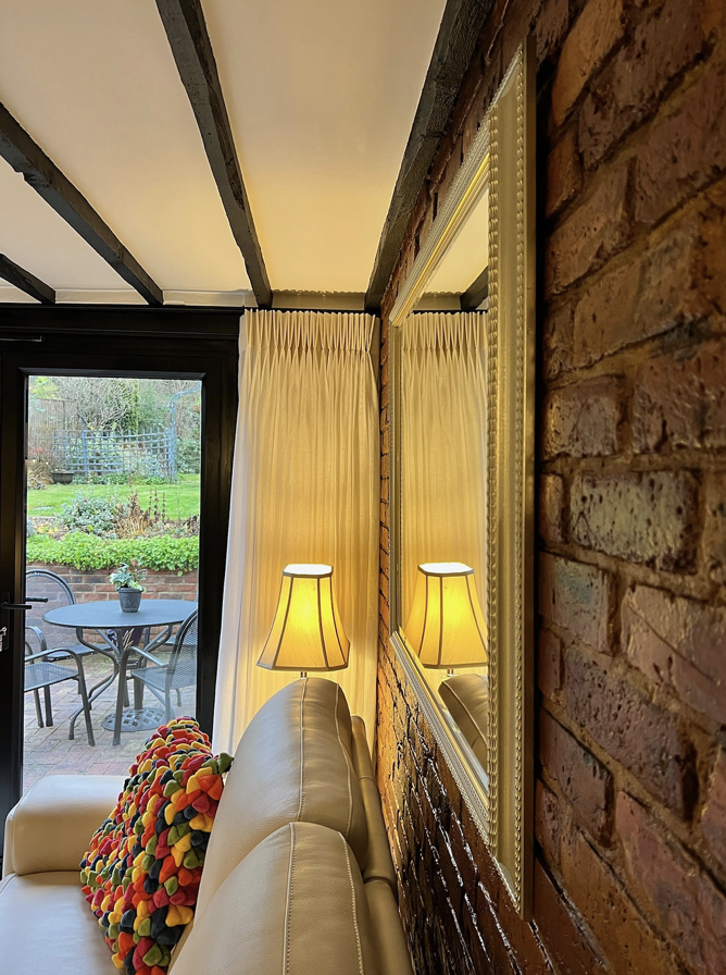 Hue House handmade curtains